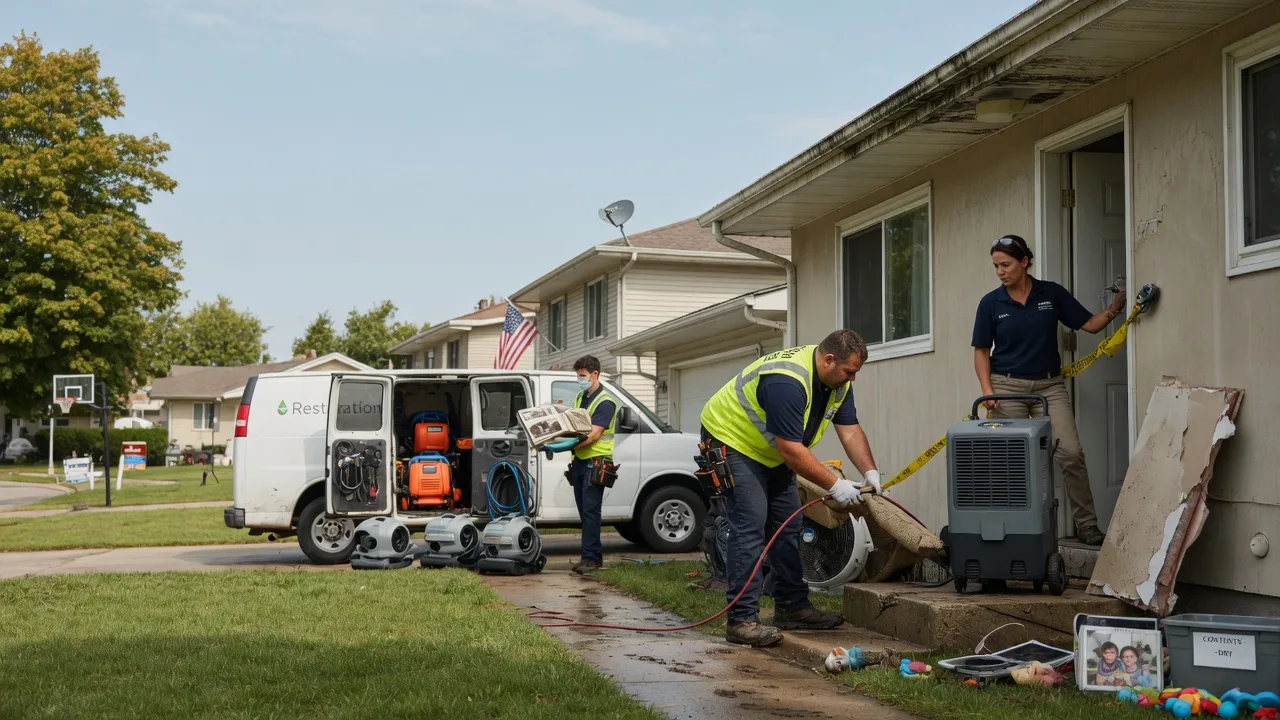 Water Damage Restoration in Aurora, IA near me